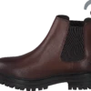 Bianco Biadarlene Chelsea Warm Boot C Dark Brown