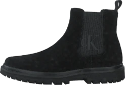 Calvin Klein Jeans Lug Mid Chelsea Boot Black