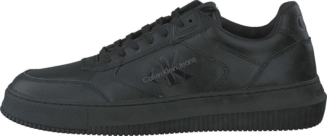 Calvin Klein Jeans Chunky Cupsole Laceup Lth Black 1 Calvin Klein Jeans Chunky Cupsole Laceup Lth Black