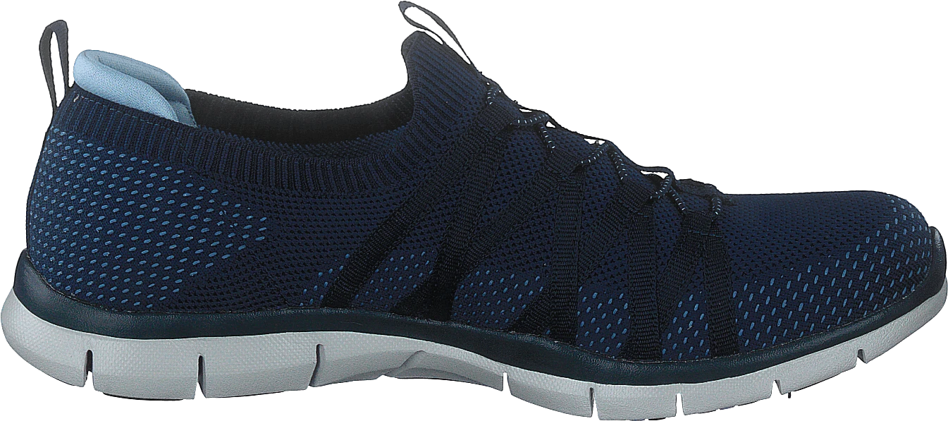 Skechers Womens Gratis - Chic Newness Nvy Navy 2 Skechers Womens Gratis - Chic Newness Nvy Navy - Image 2