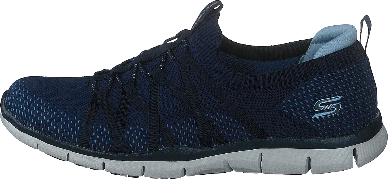 Skechers Womens Gratis - Chic Newness Nvy Navy 1 Skechers Womens Gratis - Chic Newness Nvy Navy