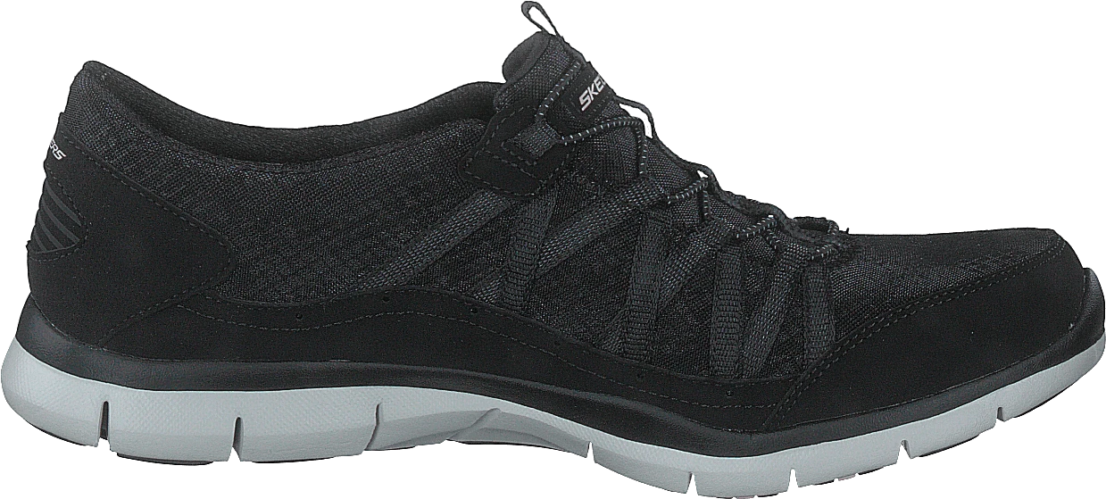 Skechers Womens Gratis Bkw Black White 2 Skechers Womens Gratis Bkw Black White - Image 2