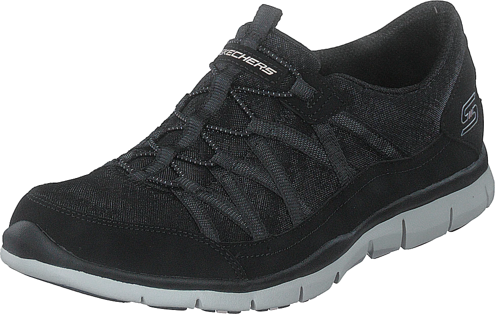 Skechers Womens Gratis Bkw Black White 3 Skechers Womens Gratis Bkw Black White - Image 3