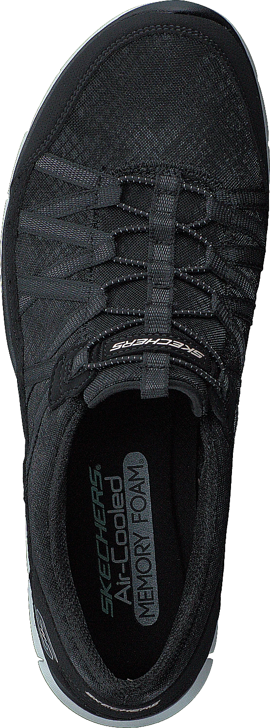 Skechers Womens Gratis Bkw Black White 6 Skechers Womens Gratis Bkw Black White - Image 6