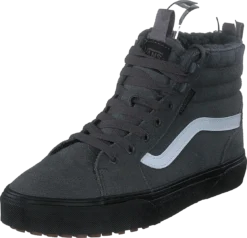 Yt Filmore Hi Vansguard Sherpa Suede Pewter/blk -Duffy kauppa 60769 95 2