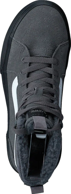 Yt Filmore Hi Vansguard Sherpa Suede Pewter/blk -Duffy kauppa 60769 95 5