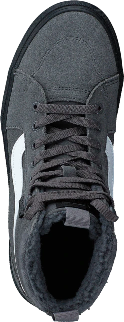 Mn Filmore Hi Vansguard Sherpa Suede Pewter/blk -Duffy kauppa 60770 15 5