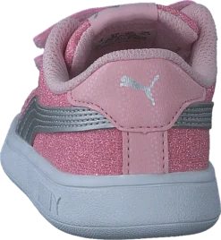 Puma Smash V2 Glitz Glam V Inf Almond Blossom-puma Silver -Duffy kauppa 60774 24 4