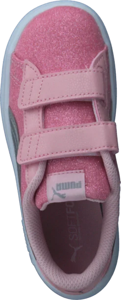 Puma Smash V2 Glitz Glam V Inf Almond Blossom-puma Silver -Duffy kauppa 60774 24 5