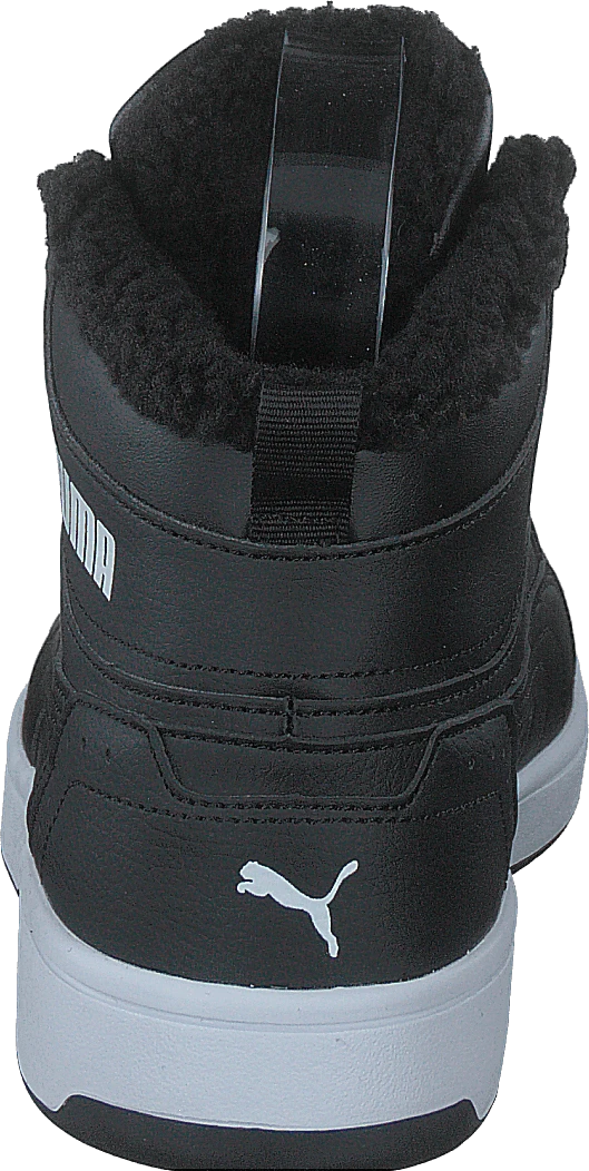 Puma Rebound Joy Fur Jr Puma Black-puma White 5 Puma Rebound Joy Fur Jr Puma Black-puma White - Image 5