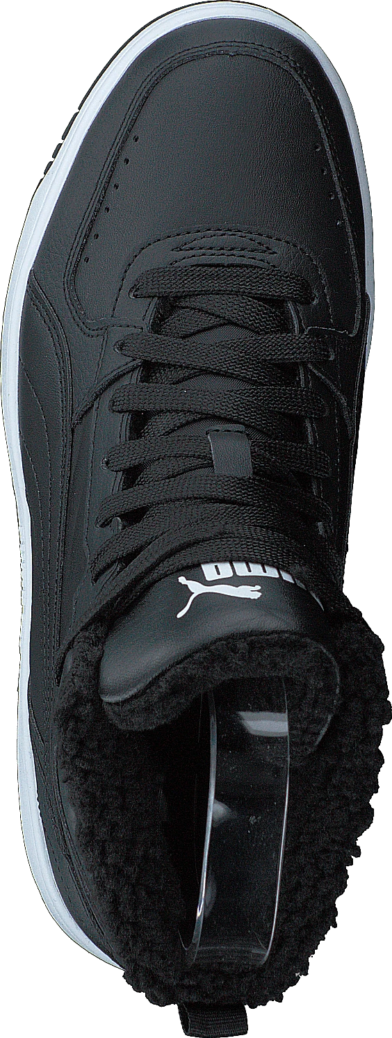 Puma Rebound Joy Fur Jr Puma Black-puma White 6 Puma Rebound Joy Fur Jr Puma Black-puma White - Image 6