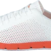 Breeze Tennis Knit White/swims Orange