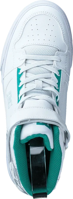 DC SHOES Pure High-top Se Ev Sn White/green -Duffy kauppa 60884 86 5