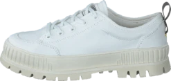 Palladium Pallashock Lo Org 2 Star White