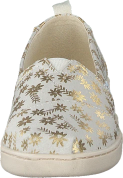 Toms Classic Alp Foil Floral Blooms Natural Gold -Duffy kauppa 60897 66 3