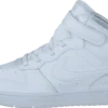Nike Court Borough Mid 2 Little Kids' Shoes WHITE/WHITE-WHITE