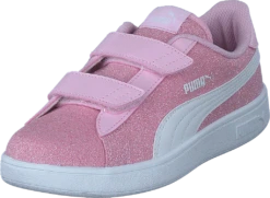 Puma Smash V2 Glitz Glam V Ps Pearl Pink-puma White -Duffy kauppa 60953 74 2