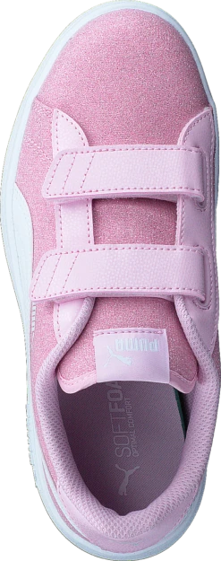 Puma Smash V2 Glitz Glam V Ps Pearl Pink-puma White -Duffy kauppa 60953 74 5