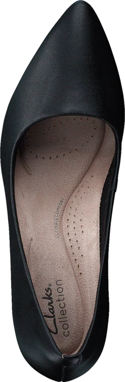 Clarks Kataleyna Gem Black Leather -Duffy kauppa 60975 12 5
